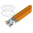Vodič S/FTP průmyslový Ethernet 7a drát Cu LSZH oranžová