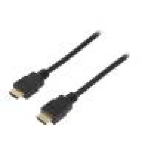 Kabel HDMI 2.1 HDMI vidlice,z obou stran 1m černá