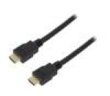 Kabel HDMI 2.1 HDMI vidlice,z obou stran 3m černá
