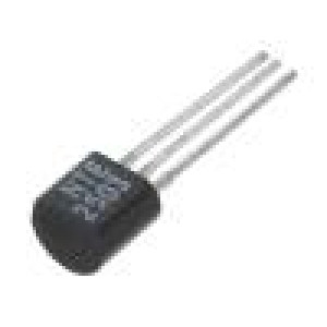 NTE2503 Tranzistor: NPN bipolární 25V 700mA 600mW TO92