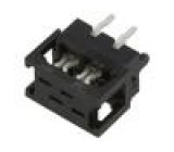 Redukce Micro-MaTch PIN: 4 IDC,THT na PCB,na plochý kabel