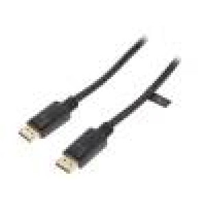 Kabel DisplayPort 1.4 DisplayPort vidlice,z obou stran 1m