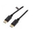 Kabel DisplayPort 1.4 DisplayPort vidlice,z obou stran 3m