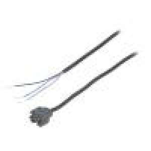 Kabel: pro snímače/automatizaci 5m 0,2mm2 s optickým kabelem