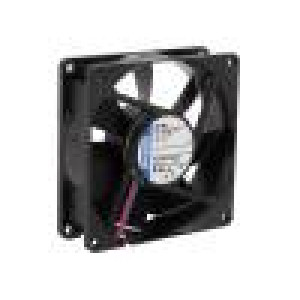 Ventilátor: DC axiální 80x80x25mm 33m3/h 12dBA kluzné