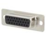 D-Sub HD PIN: 26 zásuvka na kabel pájení 3A Povrch: gold flash