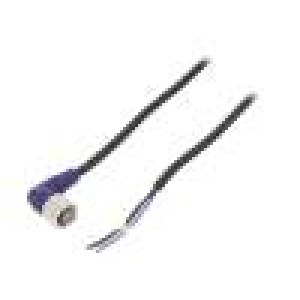 Kabel: pro snímače/automatizaci M12 PIN: 4 úhlový 5m zástrčka
