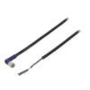 Kabel: pro snímače/automatizaci M8 PIN: 3 úhlový 2m zástrčka