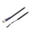 Kabel: pro snímače/automatizaci M8 PIN: 3 přímý 5m zástrčka