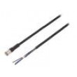 Kabel: pro snímače/automatizaci M8 PIN: 3 přímý Dél: 5m 1A XS3