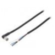 Kabel: pro snímače/automatizaci M8 PIN: 4 úhlový Dél: 2m 1A XS3