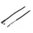 Kabel: pro snímače/automatizaci M8 PIN: 4 úhlový Dél: 5m 1A XS3