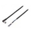 Kabel: pro snímače/automatizaci M8 PIN: 3 úhlový Dél: 5m 1A XS3