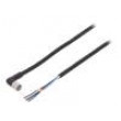 Kabel: pro snímače/automatizaci M8 PIN: 4 úhlový Dél: 10m 1A