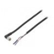 Kabel: pro snímače/automatizaci M8 PIN: 4 úhlový Dél: 5m 1A XS3