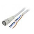Kabel: pro snímače/automatizaci M12 PIN: 4 přímý 2m zástrčka