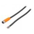 Připojovací kabel M12 PIN: 8 přímý 25m zástrčka 4A -25÷80°C