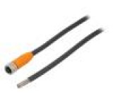 Kabel: pro snímače/automatizaci M12 PIN: 8 přímý 5m zástrčka