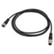 Kabel: pro snímače/automatizaci PIN: 5 s kovovou maticí 4A PUR