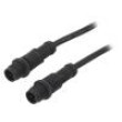 Kabel: pro snímače/automatizaci PIN: 4 M12-M12 kód D-Ethernet