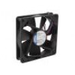 Ventilátor: DC axiální 119x119x25mm 170m3/h 43dBA kuličkové