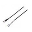 Kabel: pro snímače/automatizaci M8 PIN: 4 přímý 2m zástrčka 1A