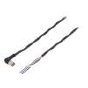 Kabel: pro snímače/automatizaci M8 PIN: 4 úhlový 2m zástrčka