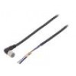Kabel: pro snímače/automatizaci M8 PIN: 4 úhlový 2m zástrčka