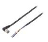 Kabel: pro snímače/automatizaci M8 PIN: 4 úhlový 2m zástrčka
