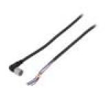 Kabel: pro snímače/automatizaci M8 PIN: 4 úhlový 5m zástrčka