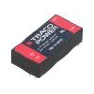 TRI15-2412 Převodník: DC/DC 15W Uvst: 18÷36V Uvýst: 12VDC Ivýst: 1,25A 30g