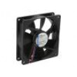 Ventilátor: DC axiální 92x92x25mm 94m3/h 36dBA kluzné