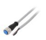 Kabel: pro snímače/automatizaci M12 PIN: 4 přímý 2m zástrčka