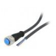 Kabel: pro snímače/automatizaci M12 PIN: 4 přímý 10m zástrčka