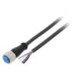 Kabel: pro snímače/automatizaci M12 PIN: 5 přímý 2m zástrčka