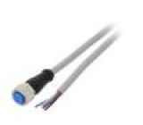 Kabel: pro snímače/automatizaci M12 PIN: 5 přímý 5m zástrčka