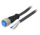Kabel: pro snímače/automatizaci M12 PIN: 5 přímý 10m zástrčka