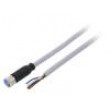 Kabel: pro snímače/automatizaci M8 PIN: 4 přímý 2m zástrčka