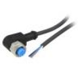 Kabel: pro snímače/automatizaci M12 PIN: 4 úhlový 5m zástrčka