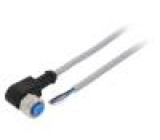 Kabel: pro snímače/automatizaci M12 PIN: 4 úhlový 10m zástrčka