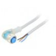 Kabel: pro snímače/automatizaci M12 PIN: 4 úhlový 5m zástrčka