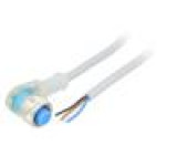 Připojovací kabel M12 PIN: 4 úhlový 5m zástrčka 4A -30÷80°C
