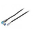 Kabel: pro snímače/automatizaci M8 PIN: 3 úhlový 10m zástrčka