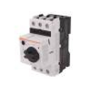 Motorový jistič 230÷690VAC DIN 0,63÷1A IP20 Uizol: 690V