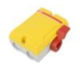 Izolační odpínač Poč.pólů: 4 na panel 25A BW IP65 Barva: žlutá
