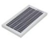 Photovoltaic cell polycrystalline silicon 251x140x17mm 3W