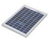 Photovoltaic cell polycrystalline silicon 251x186x17mm 5W
