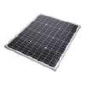 Photovoltaic cell monocrystalline silicon 670x550x30mm 60W