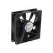 Ventilátor: DC axiální 92x92x25mm 102m3/h 39dBA kluzné