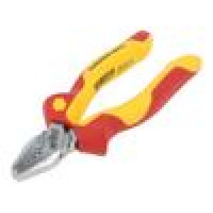 Pliers insulated,crimping steel 145mm 1kVAC 0.25÷2.5mm2